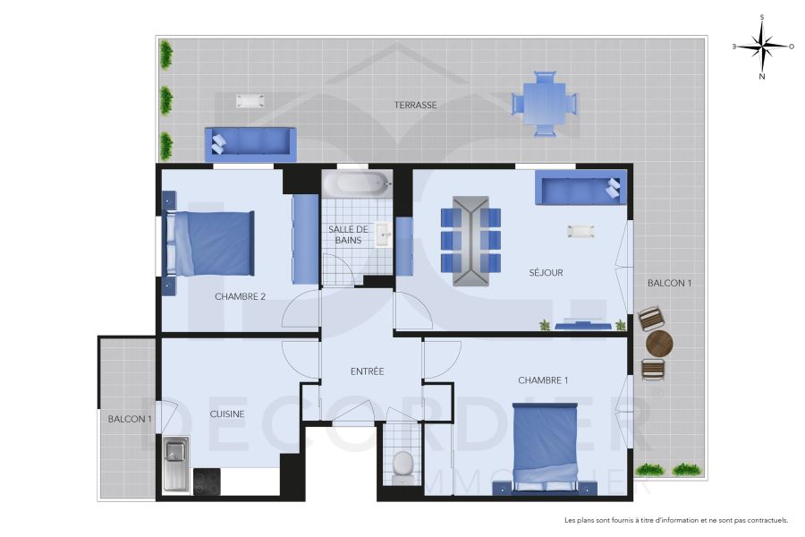 Vente Appartement Évian-les-Bains 74500 61.77&nbsp;m²