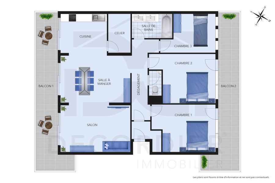 Sale Apartment Saint-Paul-en-Chablais 74500 82.44&nbsp;m²