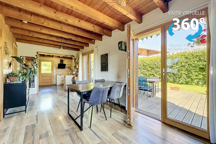 Vente Chalet Saint-Paul-en-Chablais 74500 80&nbsp;m²