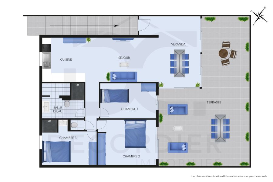 Vente Appartement Thonon-les-Bains 74200 90.1&nbsp;m²