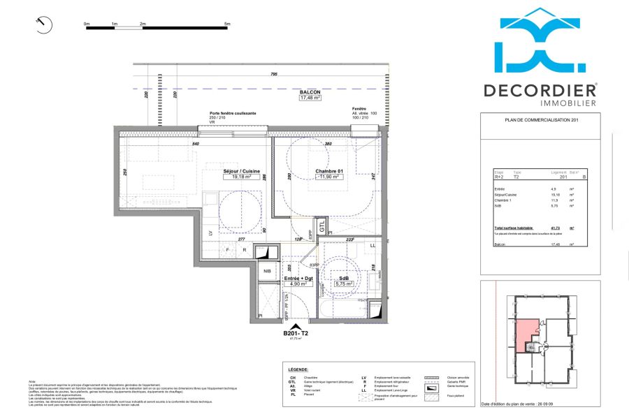 Vente Appartement Amphion-les-Bains 74500 41.73&nbsp;m²