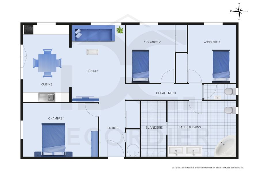 Vente Appartement Évian-les-Bains 74500 97.31&nbsp;m²