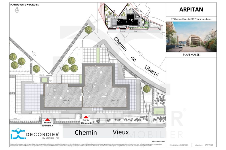 Vente Appartement Thonon-les-Bains 74200 57.3&nbsp;m²