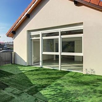 T2 duplex jardin neuf à Lugrin VENDU par DE CORDIER IMMOBILIER Evian